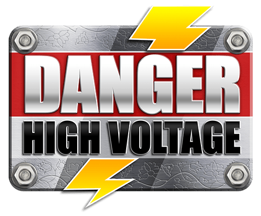 Danger High Voltage Slot Logo 666 Casino